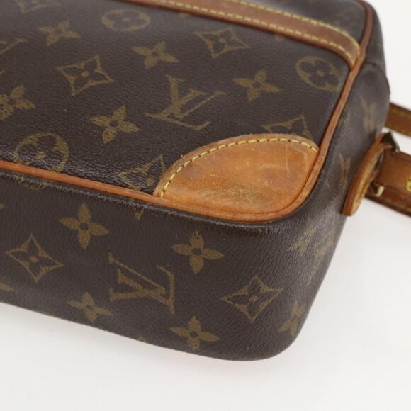 Authentic LOUIS VUITTON Monogram Trocadero 27 Shoulder Bag M51274 LV - Picture 7 of 16